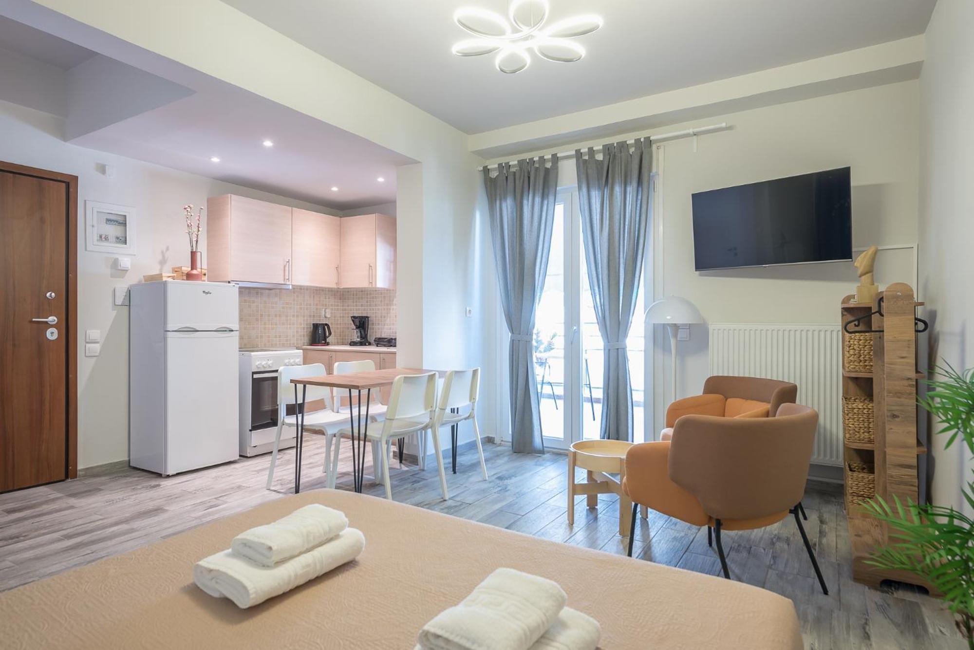 Sunny Studio With Starlight Balcony Atena Exterior foto